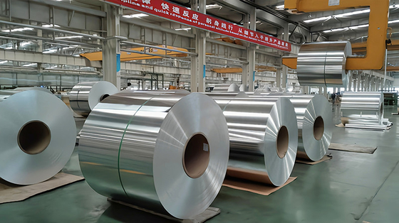 5005 5052 Aluminum Sheet Coil Surface Smooth 4 Mm Thick PE Coating